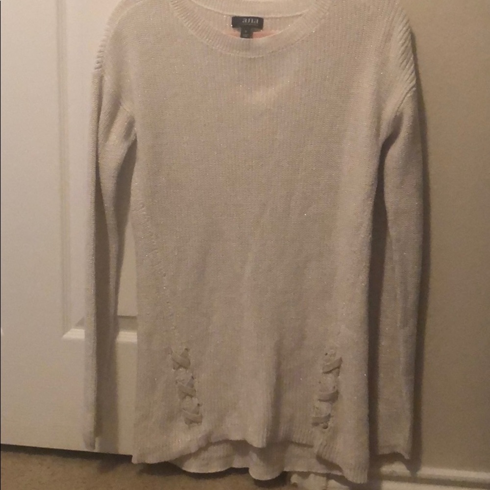 Cream sweater